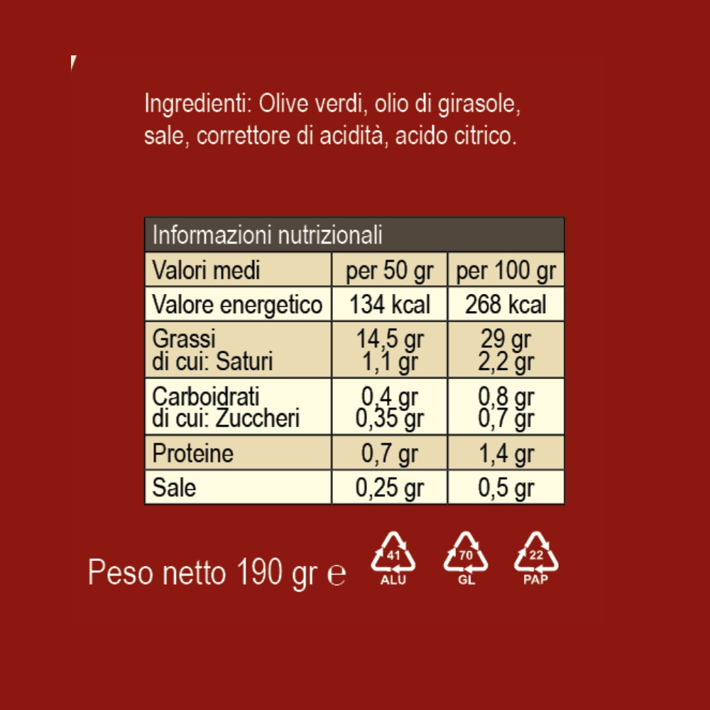 Patè di olive verdi