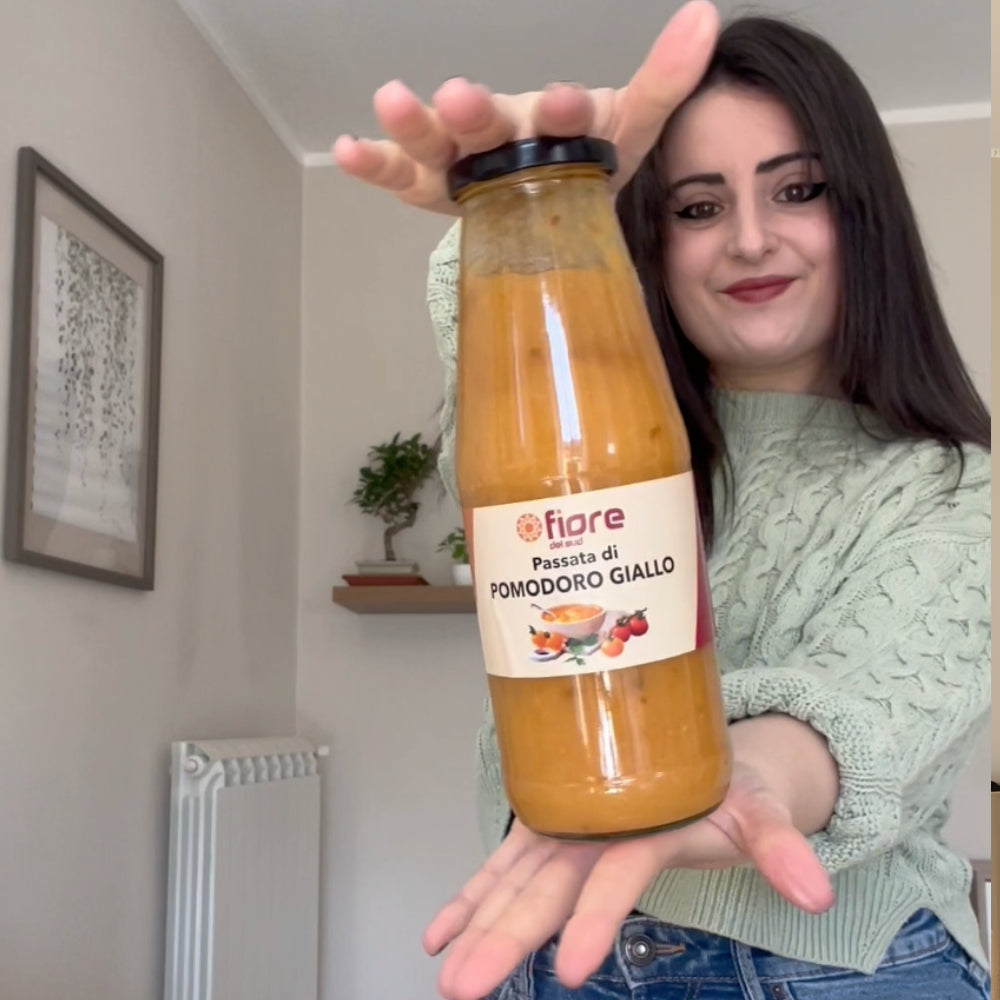 Passata di pomodoro giallo