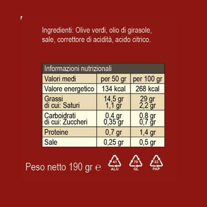 Patè di olive verdi