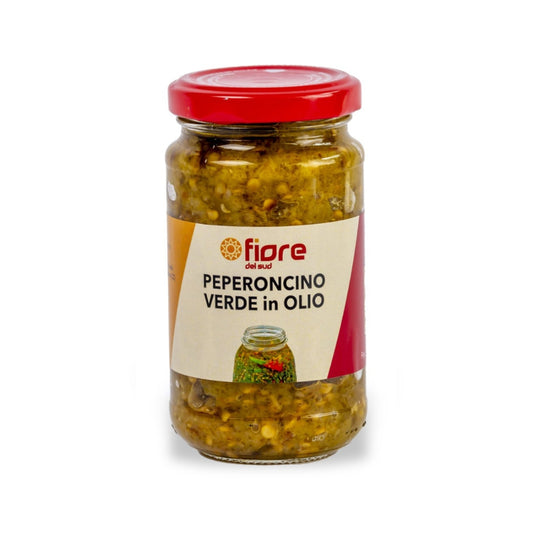 Peperoncino verde in olio